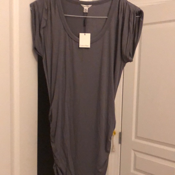 Calvin Klein Gray Mini Dress - Picture 1 of 10